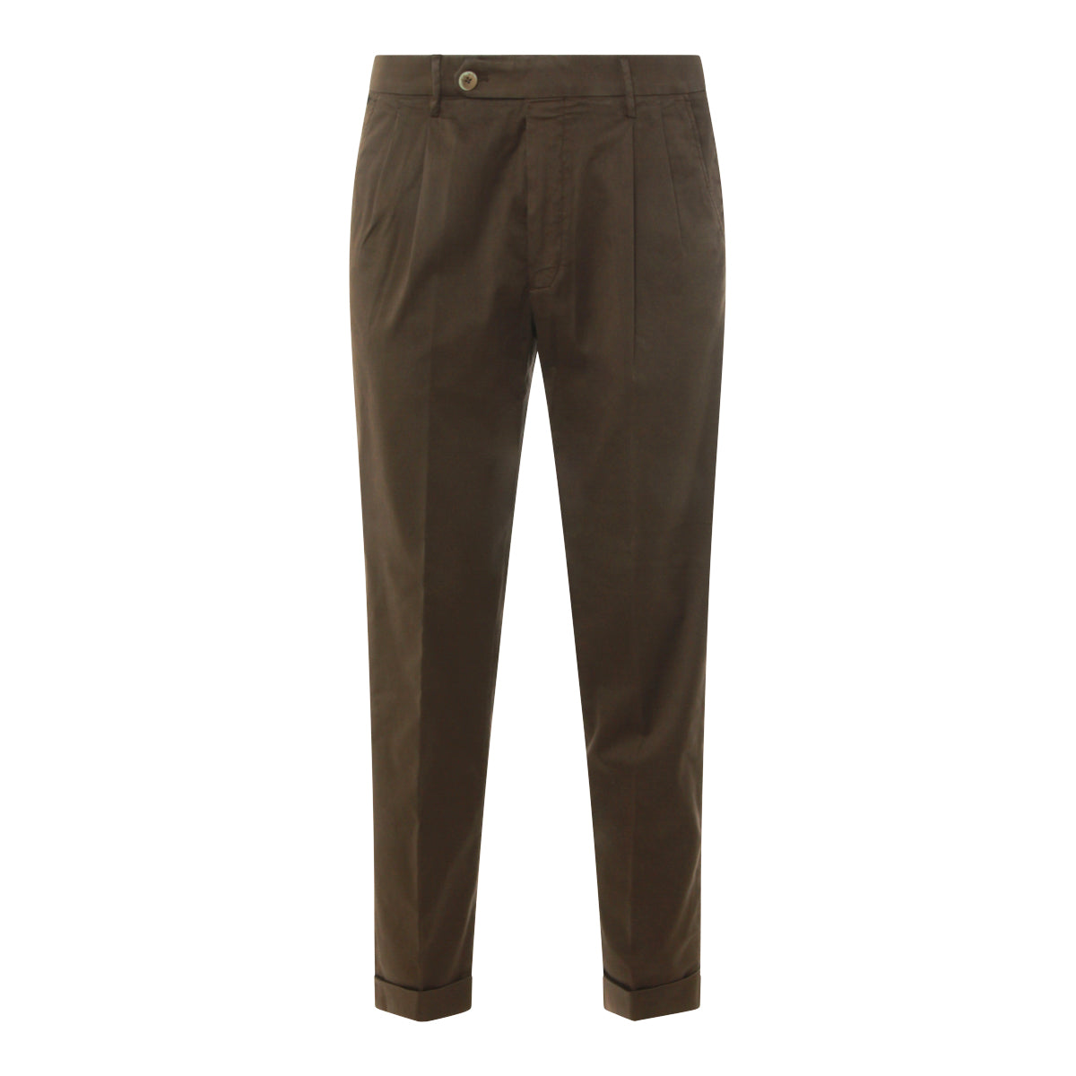 BROWN COTTON PANT
