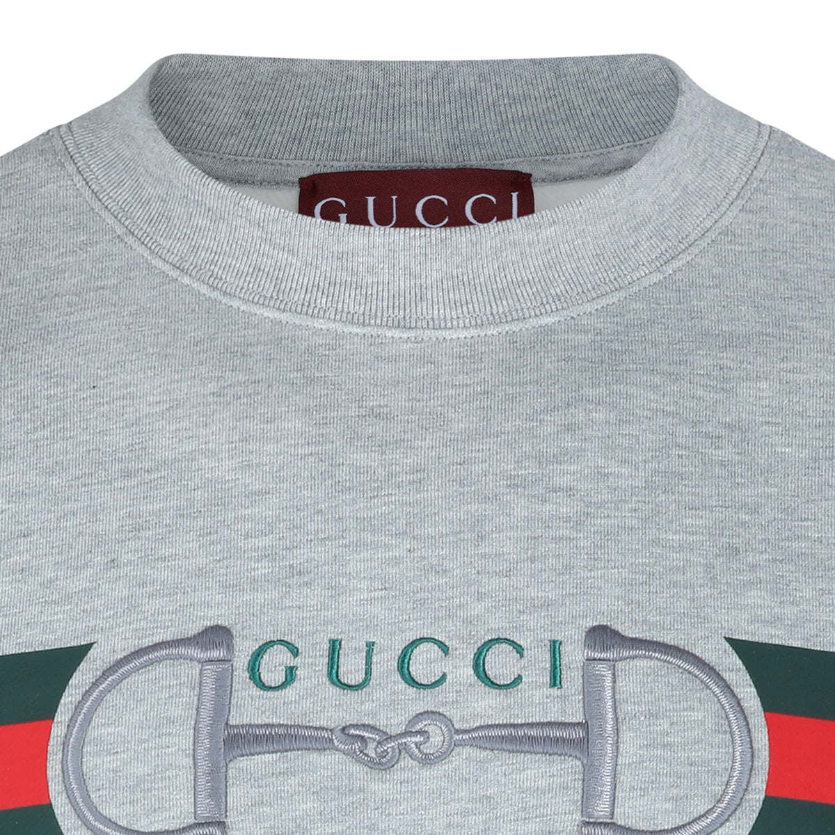 GREY COTTON SWEATSHIRT