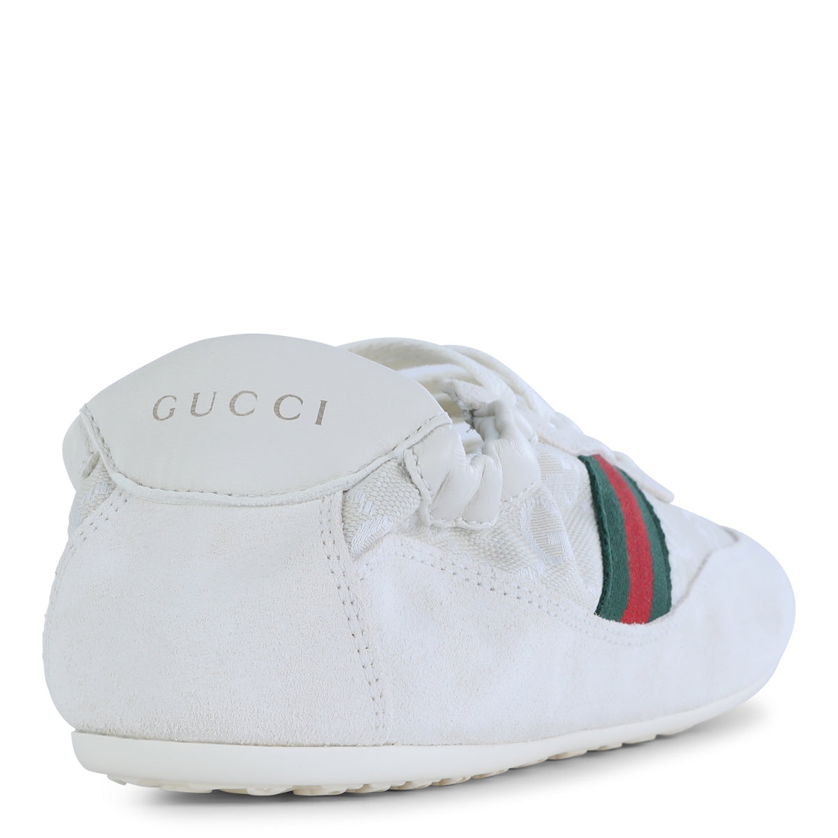 WHITE CALF SKIN SNEAKERS