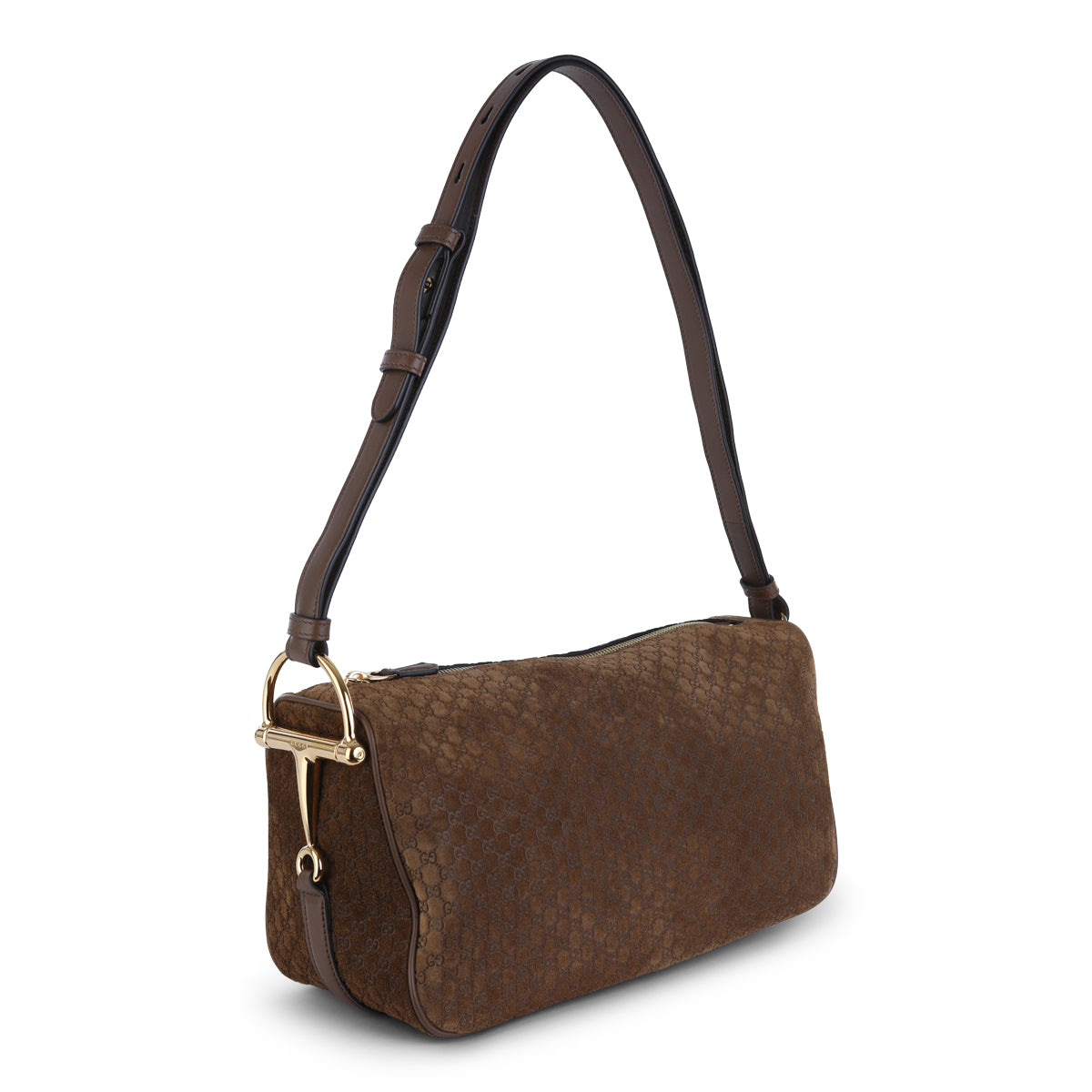 BROWN LEATHER MINI BAG