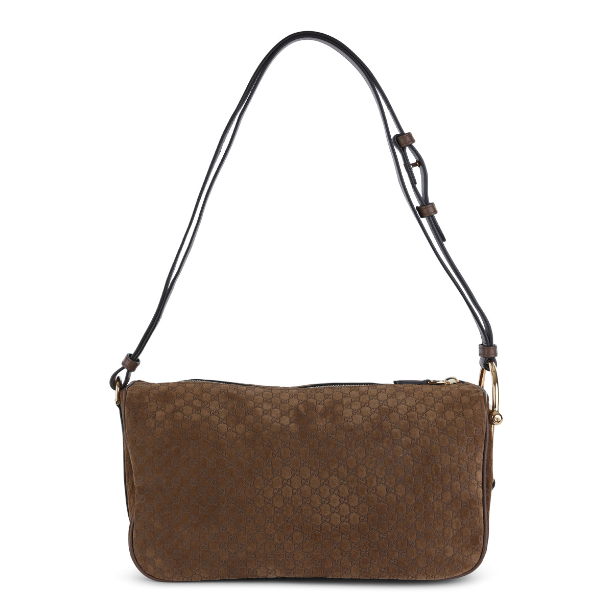 BROWN LEATHER MINI BAG
