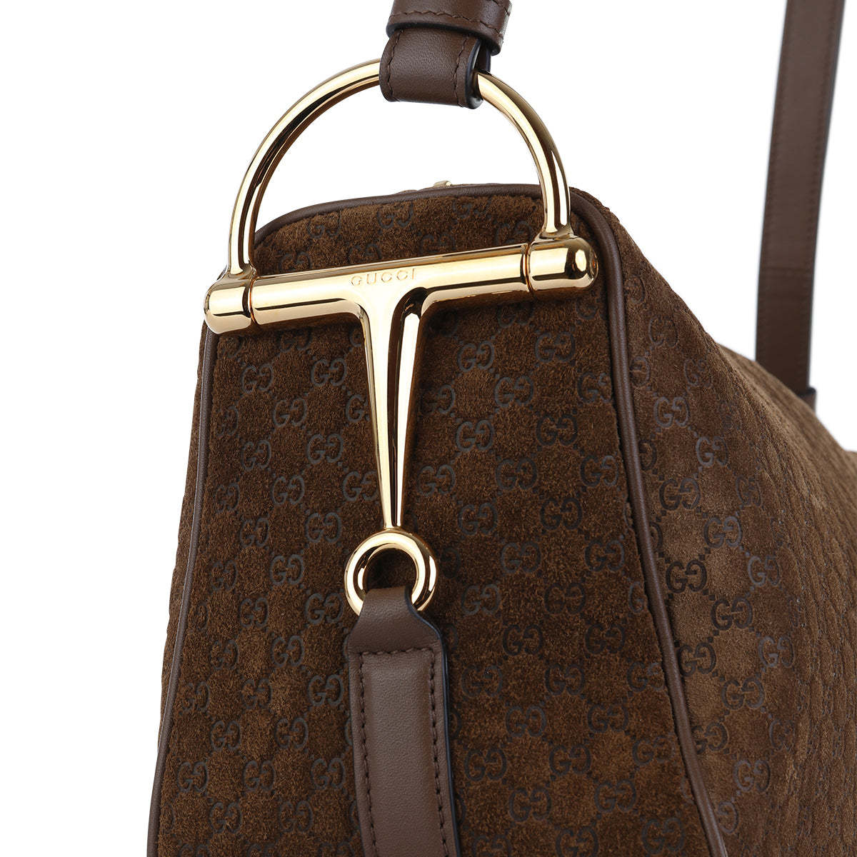 BROWN LEATHER MINI BAG