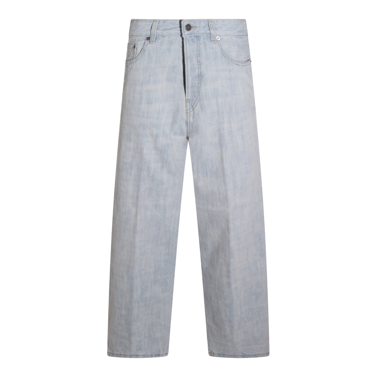 LIGHT BLUE COTTON JEANS