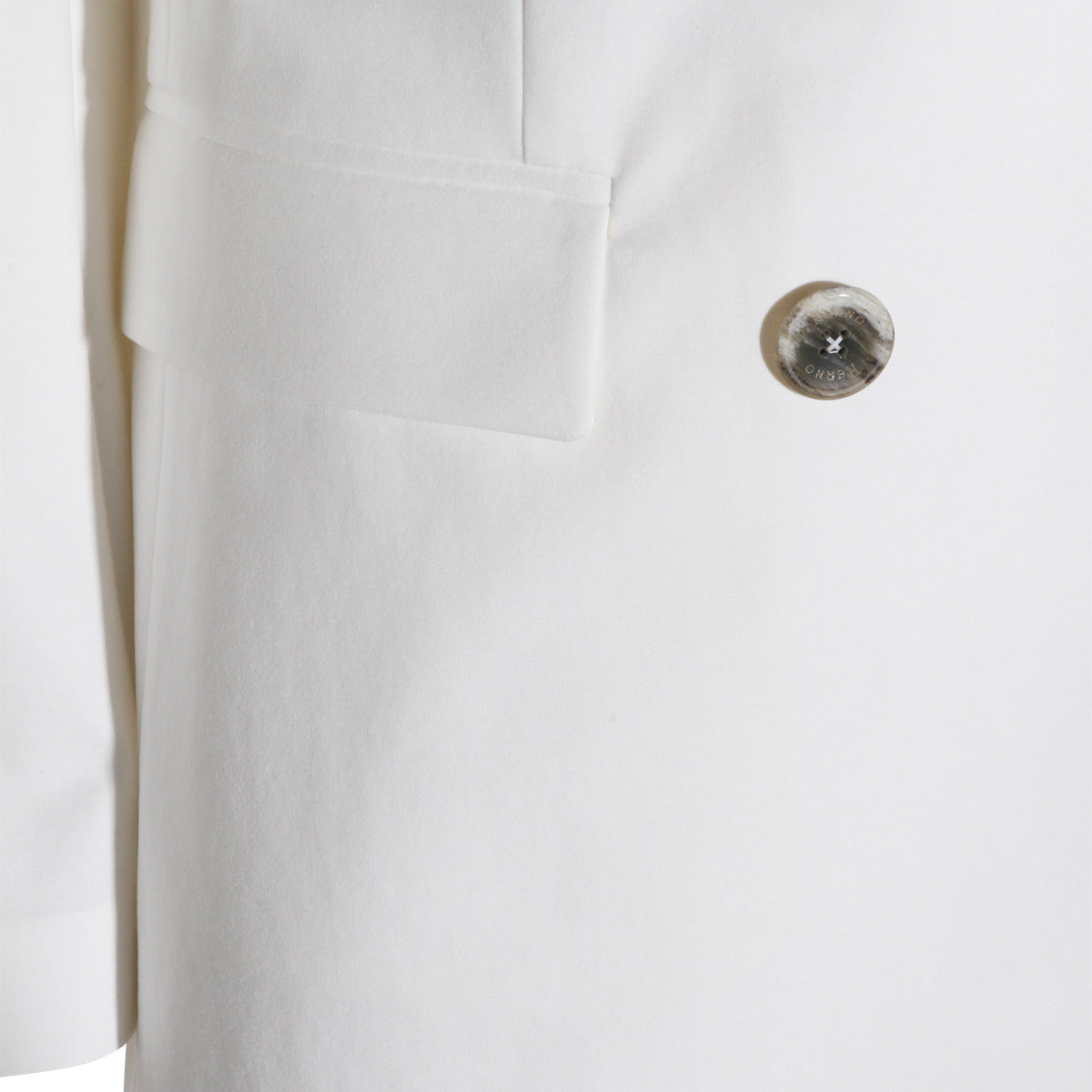 WHITE COTTON BLAZER