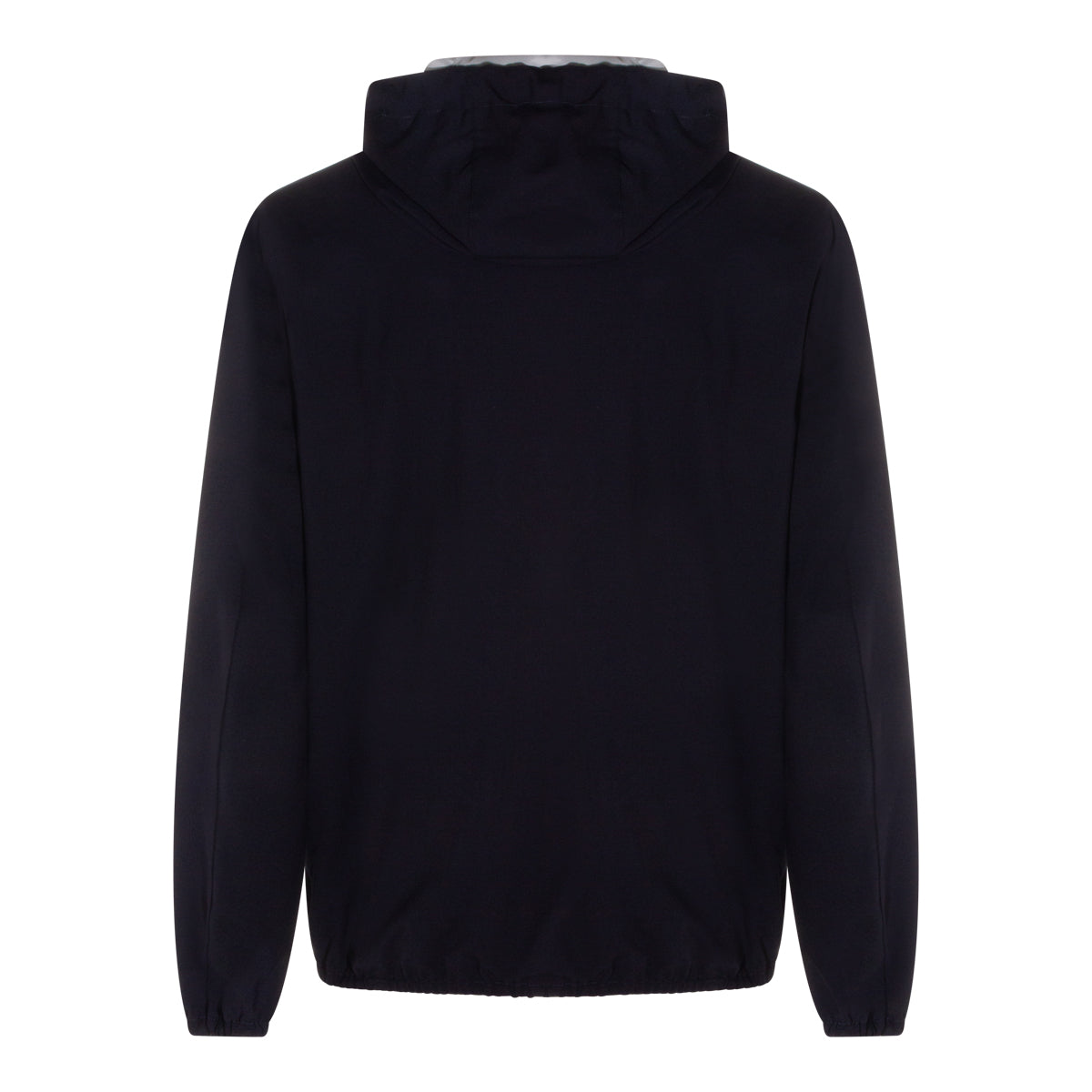 NAVY AND WHITE REVERSIBLE CASUAL JACKET