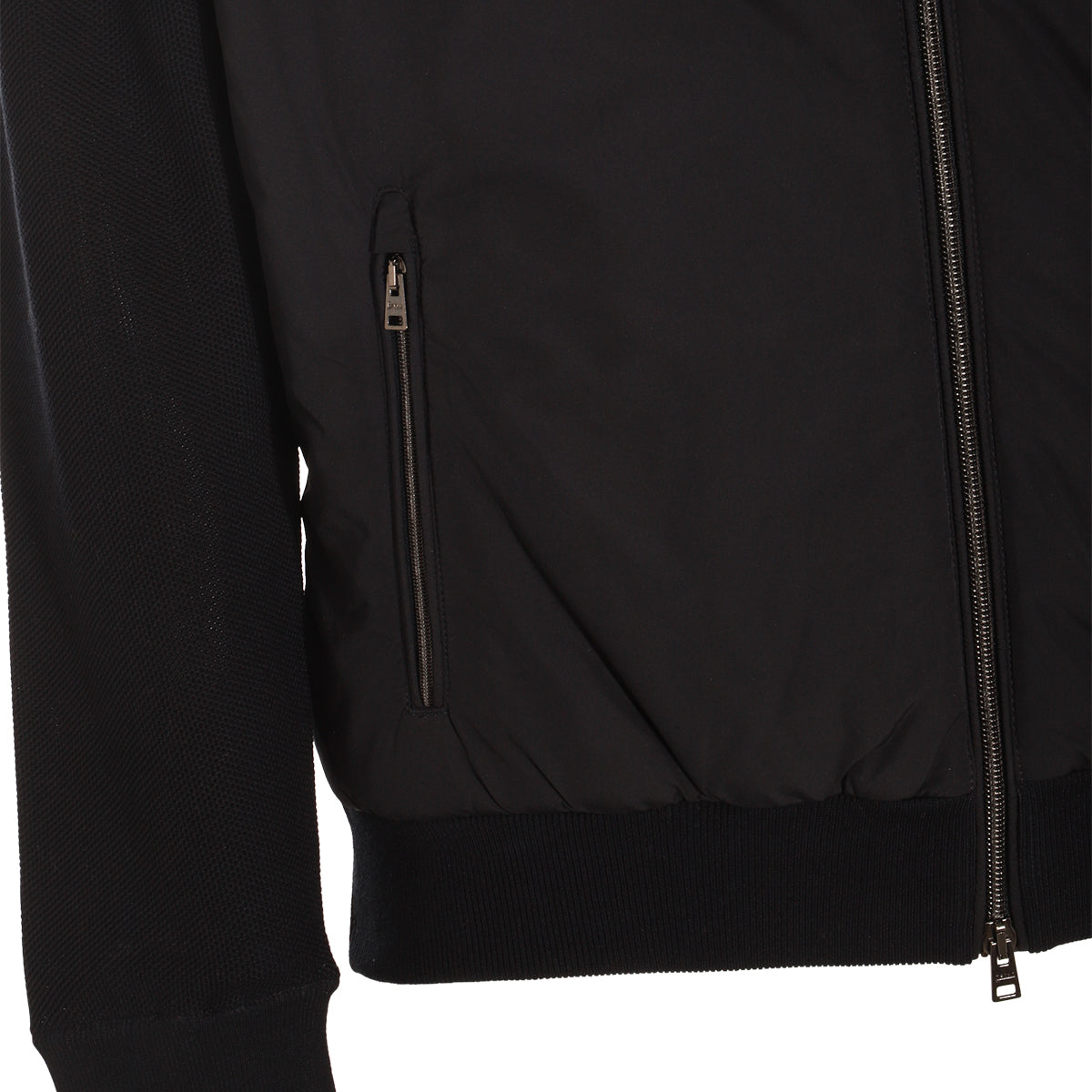 NAVY COTTON CASUAL JACKET