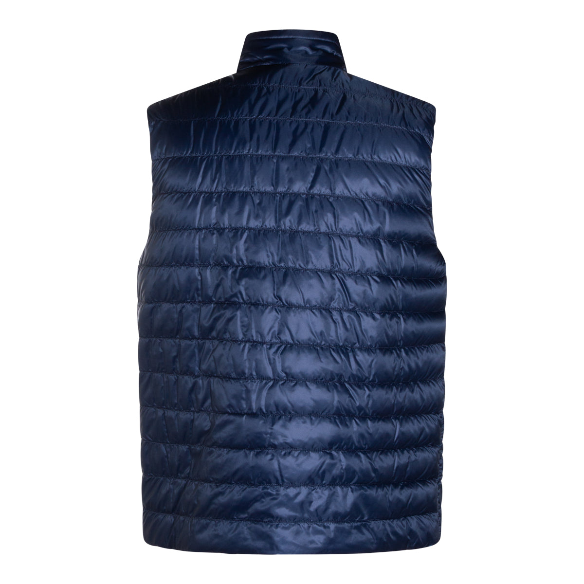 BLUE AND WHITE REVERSIBLE DOWN JACKET