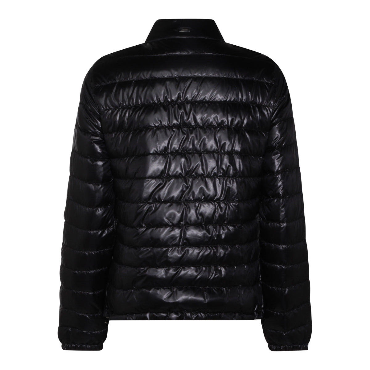 BLACK PUFFER DOWN JACKET