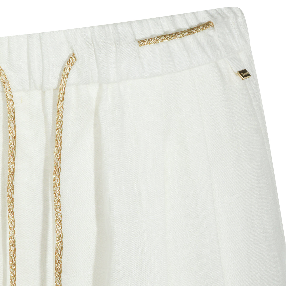 WHITE VISCOSE PANT