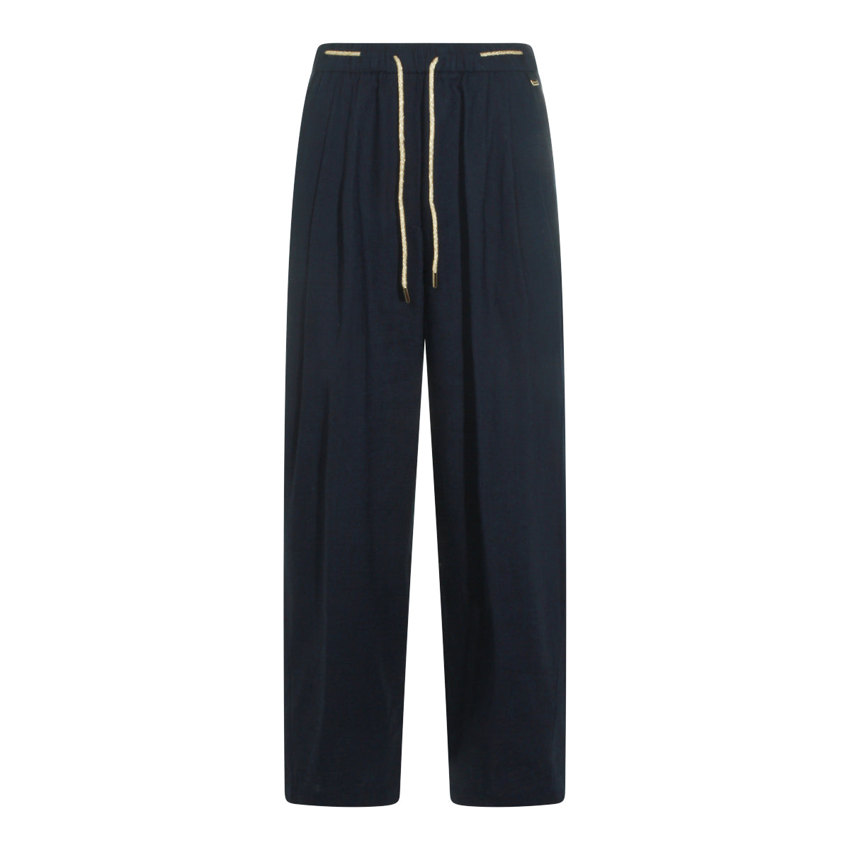 BLUE VISCOSE PANTS