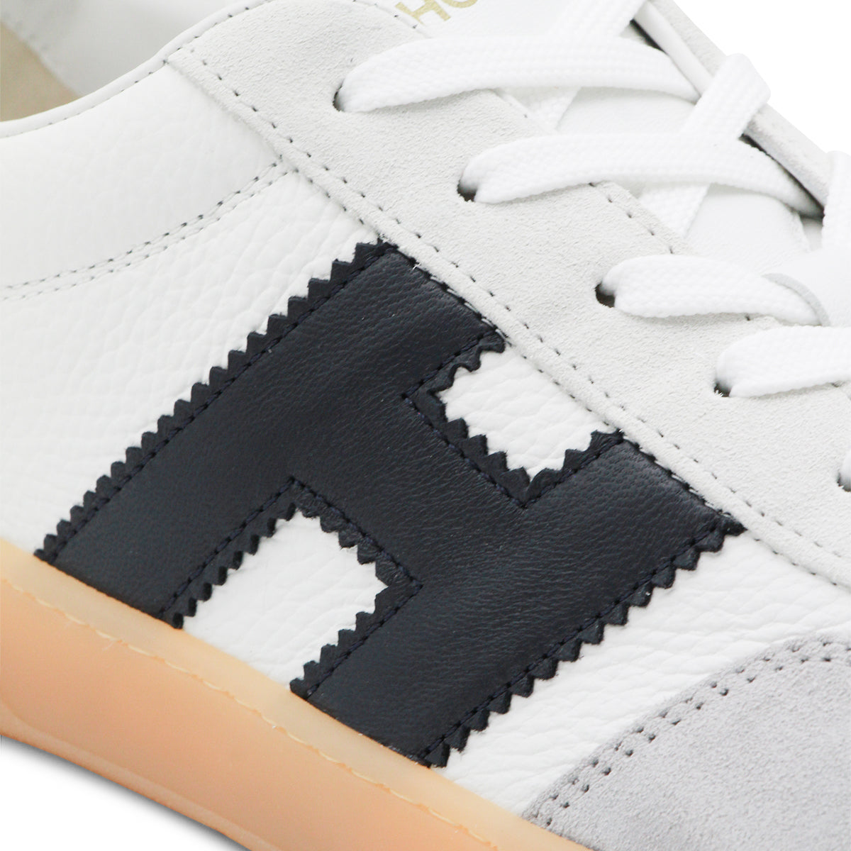 WHITE LEATHER SNEAKERS