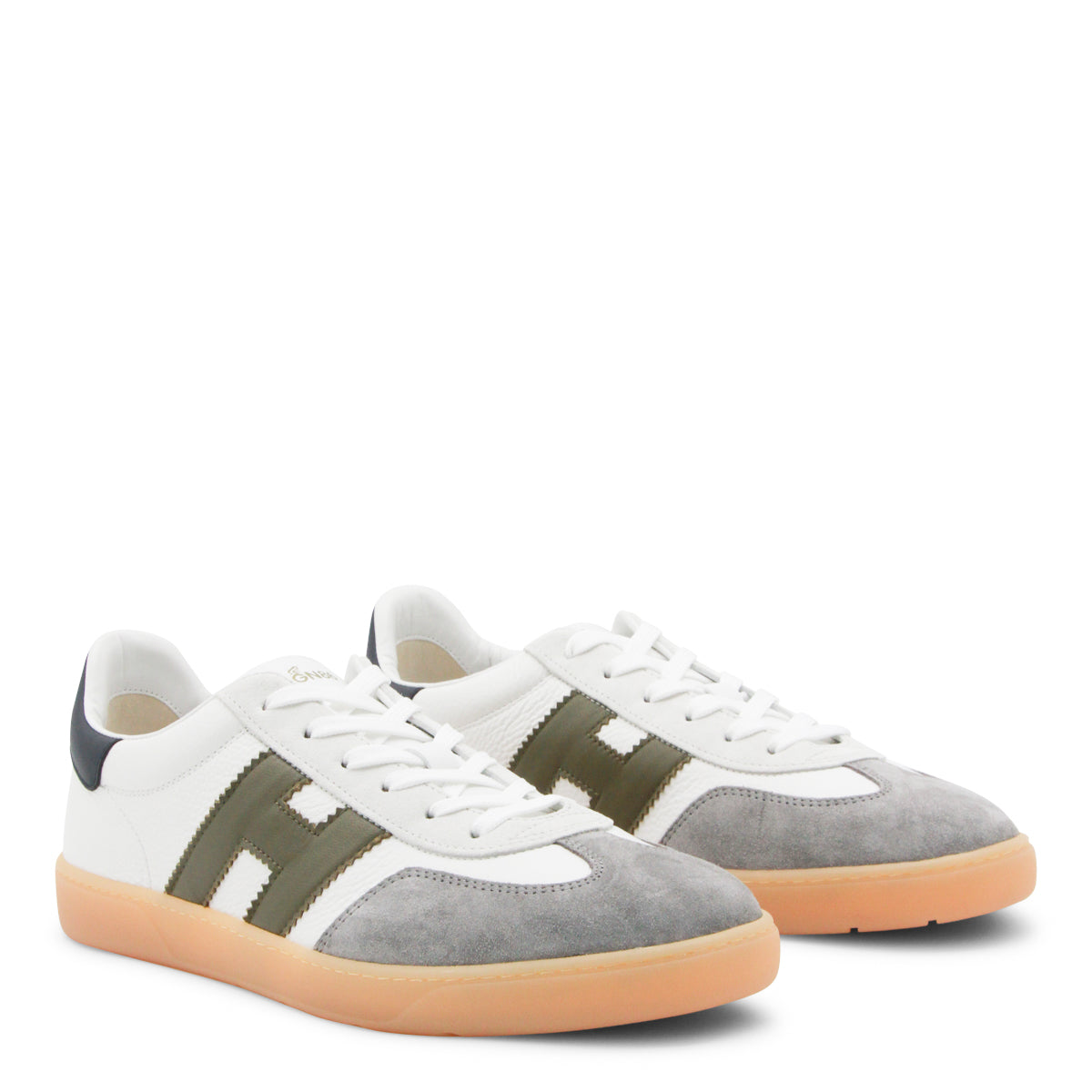 WHITE LEATHER SNEAKERS