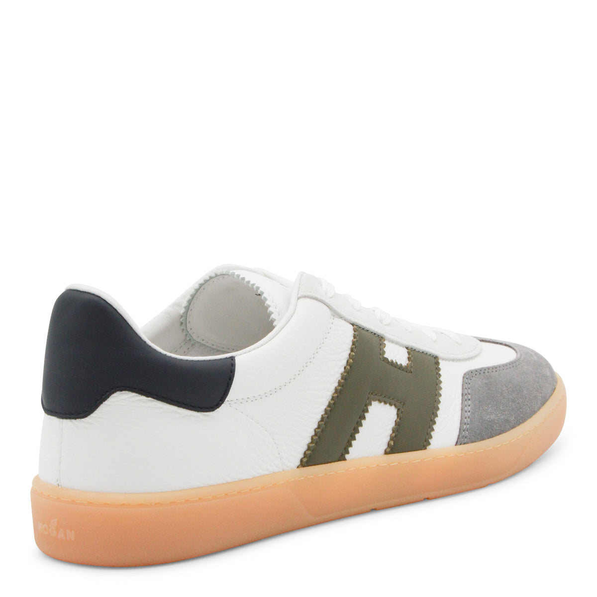 WHITE LEATHER SNEAKERS