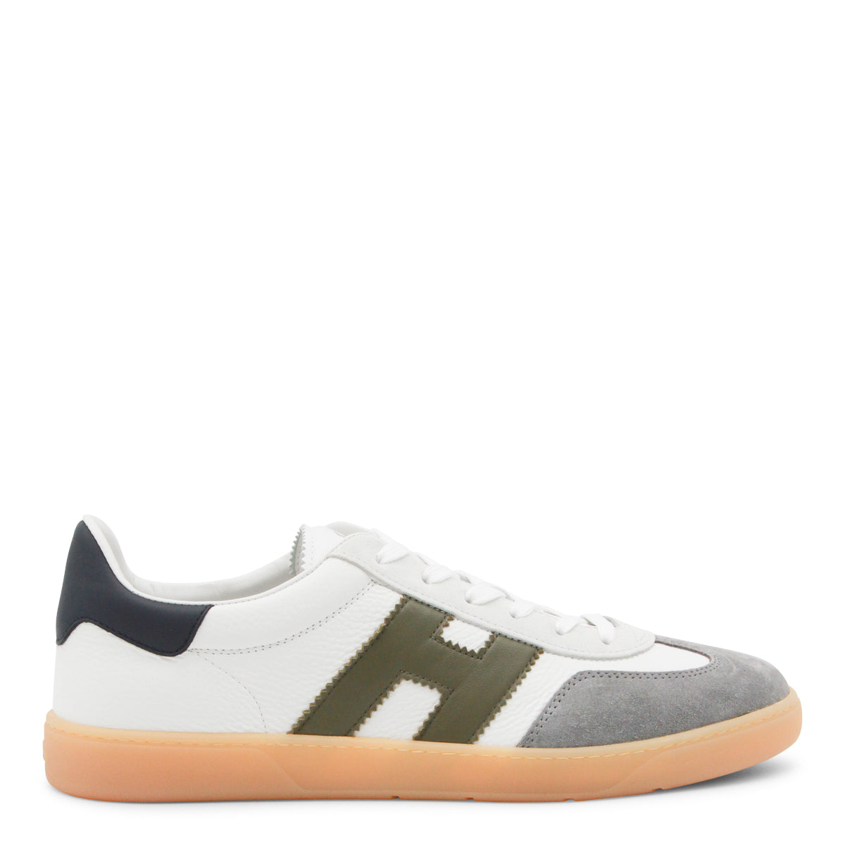 WHITE LEATHER SNEAKERS