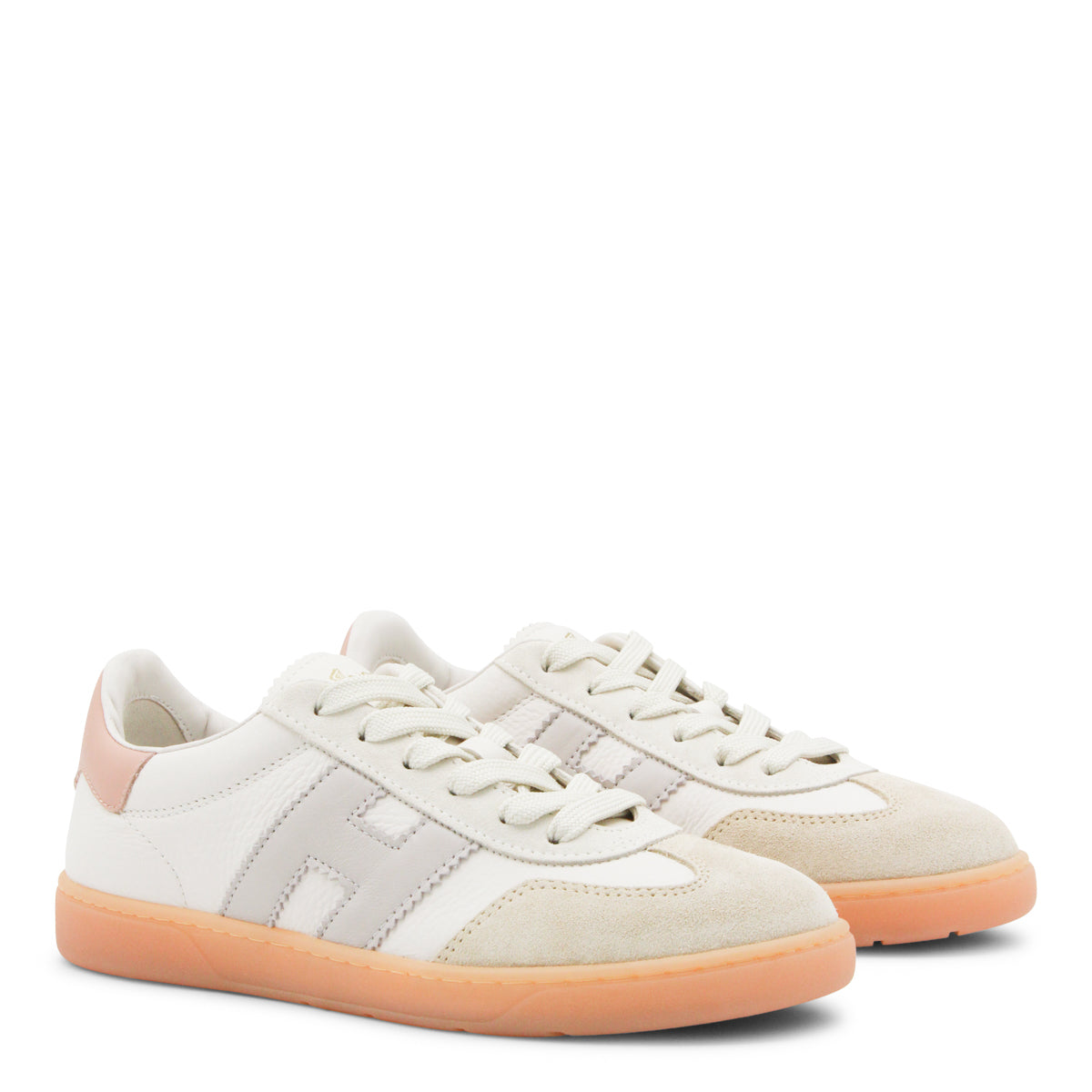 WHITE LEATHER COOL SNEAKERS