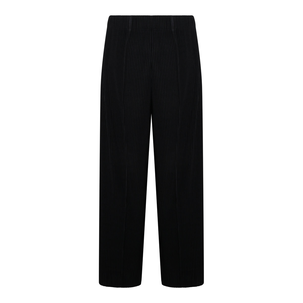 BLACK PLEATED PANT