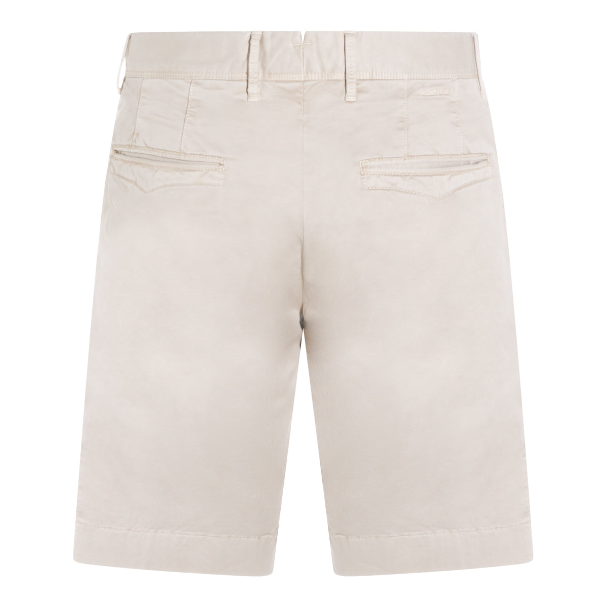 BEIGE COTTON SHORTS