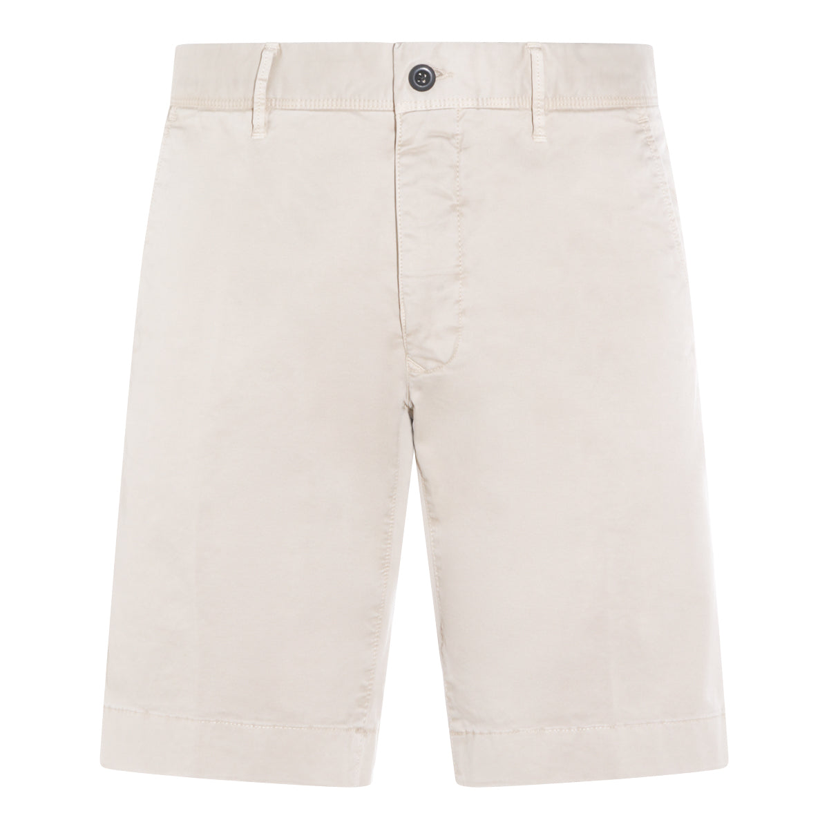 BEIGE COTTON SHORTS
