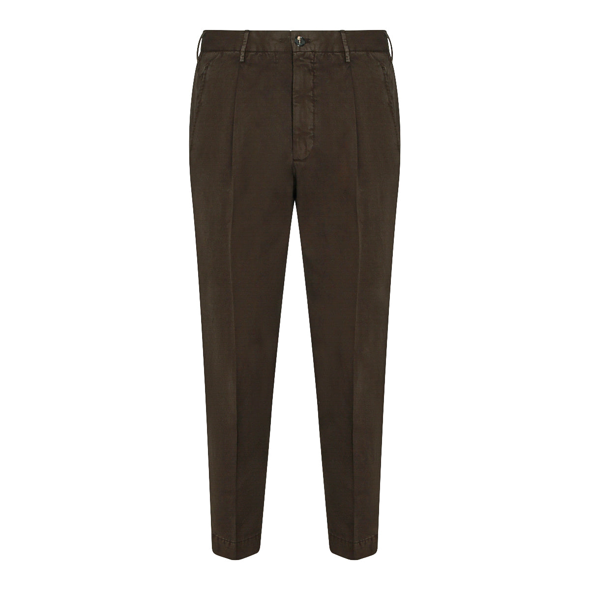 DARK BROWN COTTON PANT