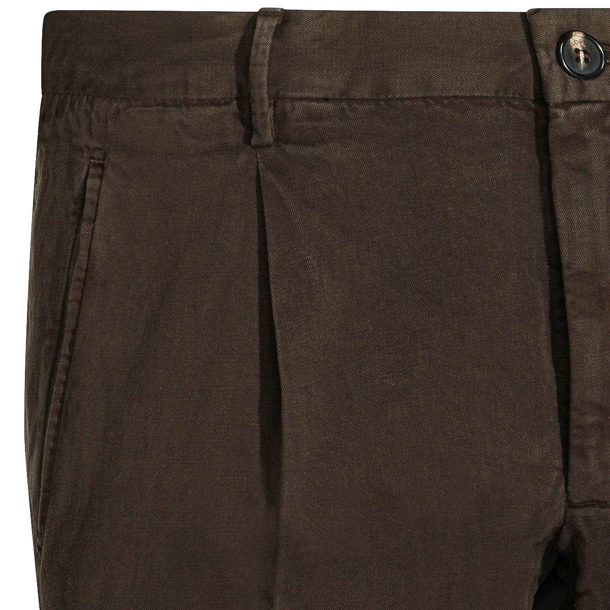 DARK BROWN COTTON PANT
