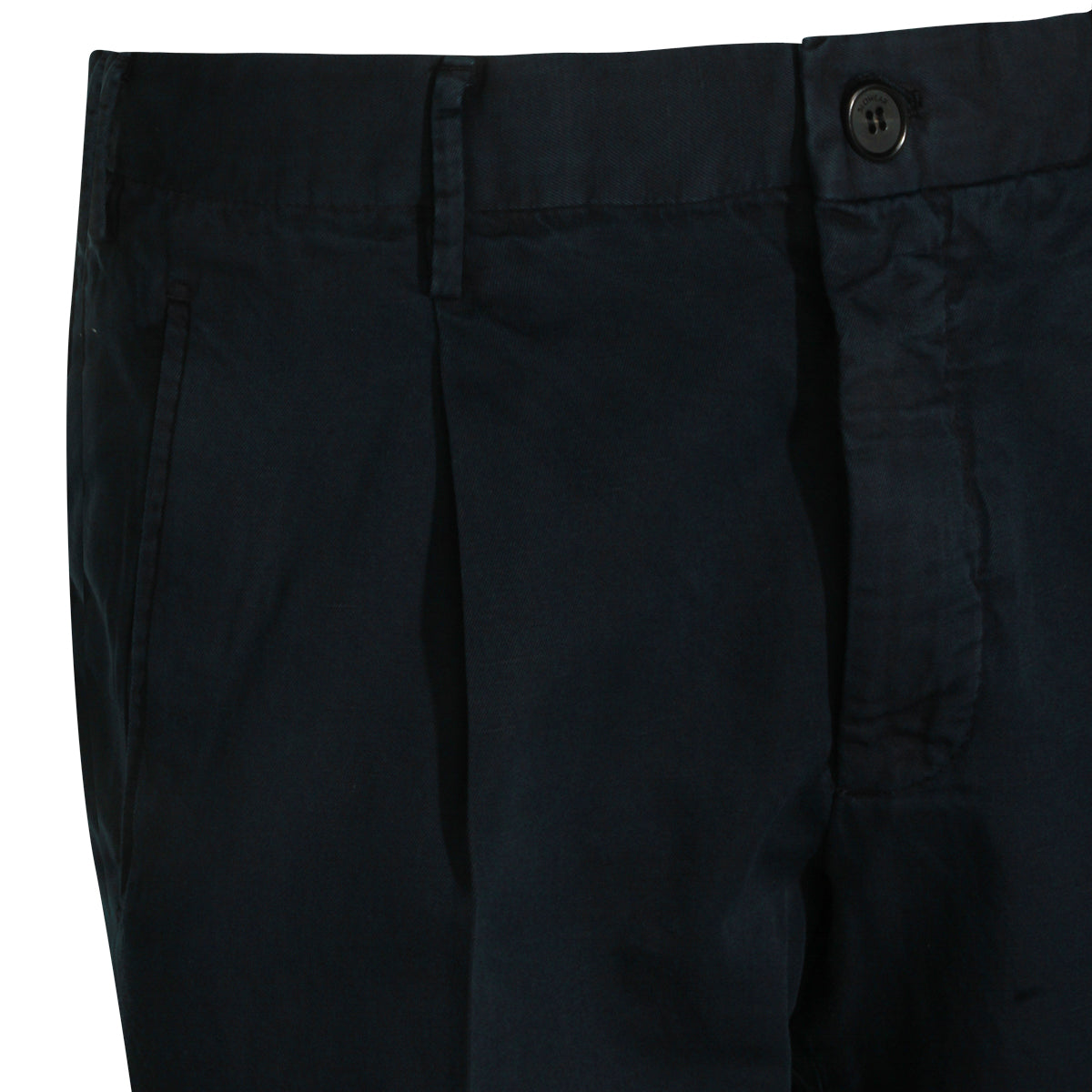 NAVY COTTON PANTS