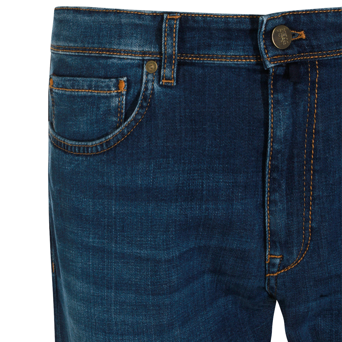 BLUE COTTON DENIM JEANS