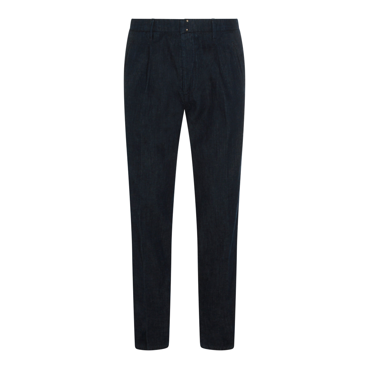 DARK BLUE COTTON JEANS
