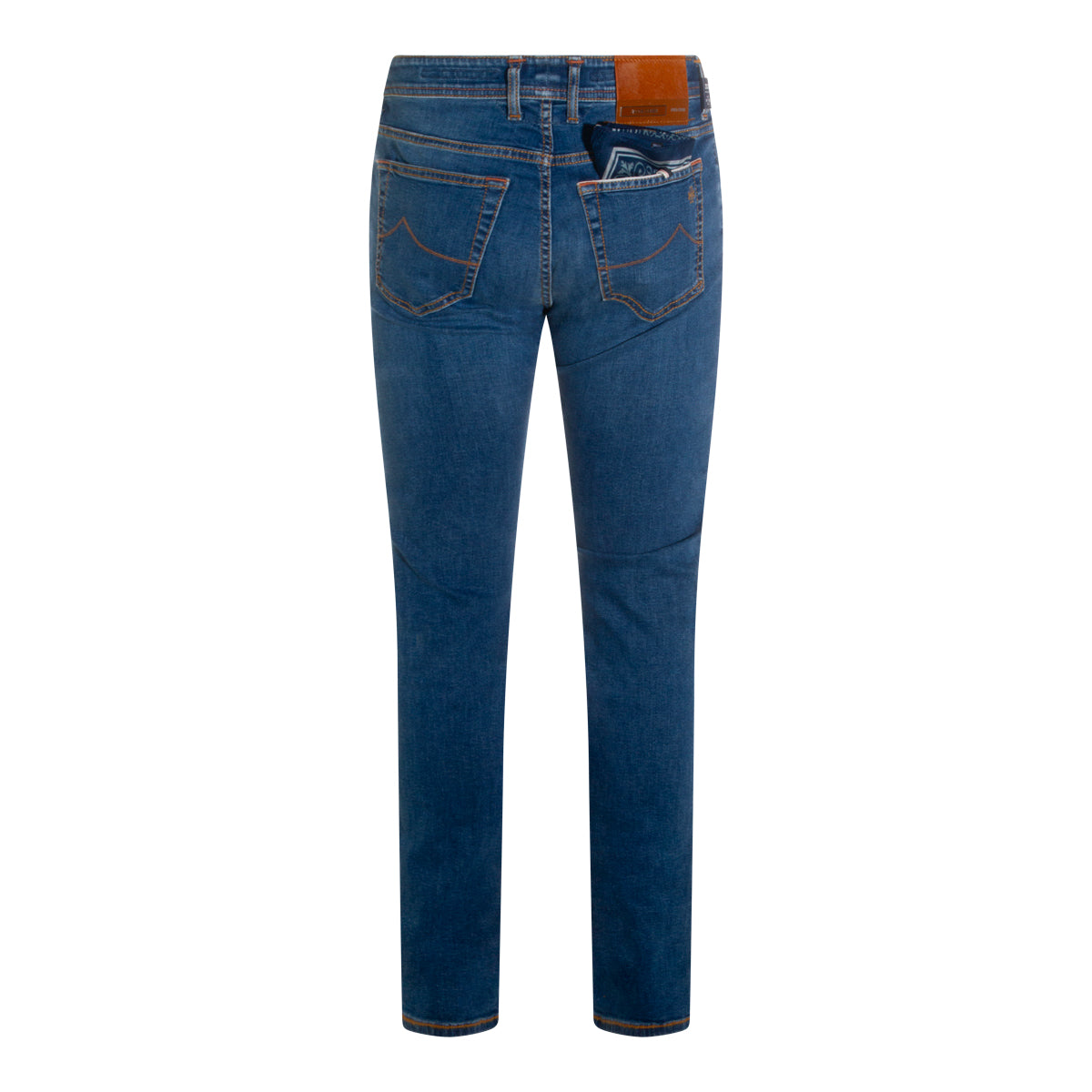 MEDIUM BLUE COTTON NICK JEANS