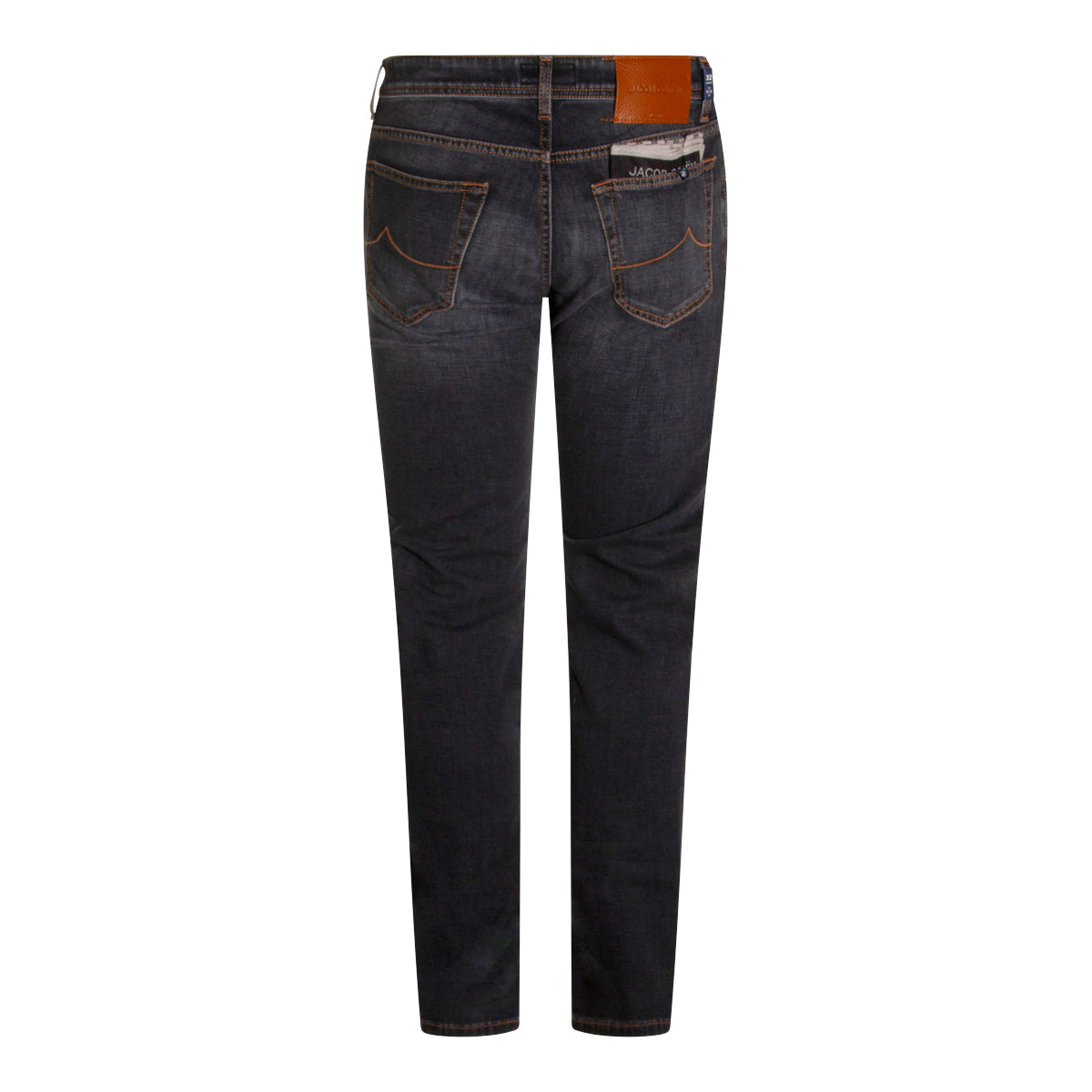 BLACK COTTON DENIM JEANS