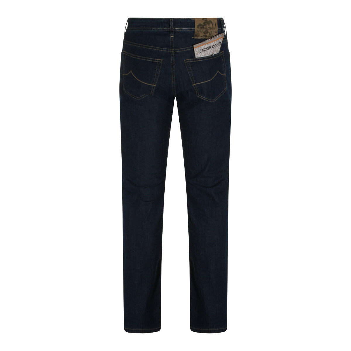 DARK BLUE BARD COTTON JEANS