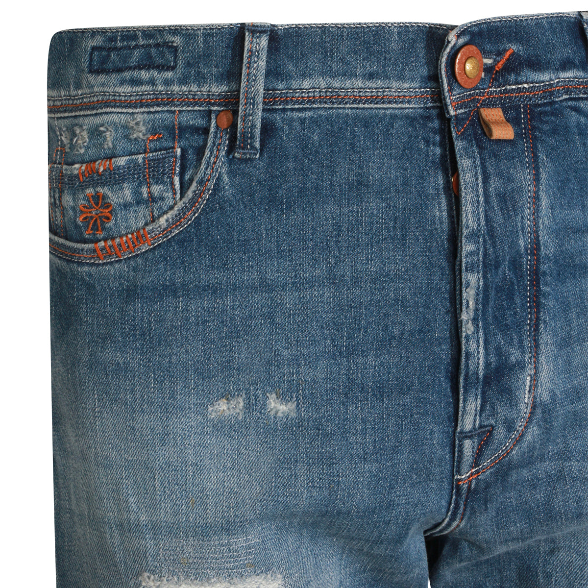 BLUE COTTON JEANS