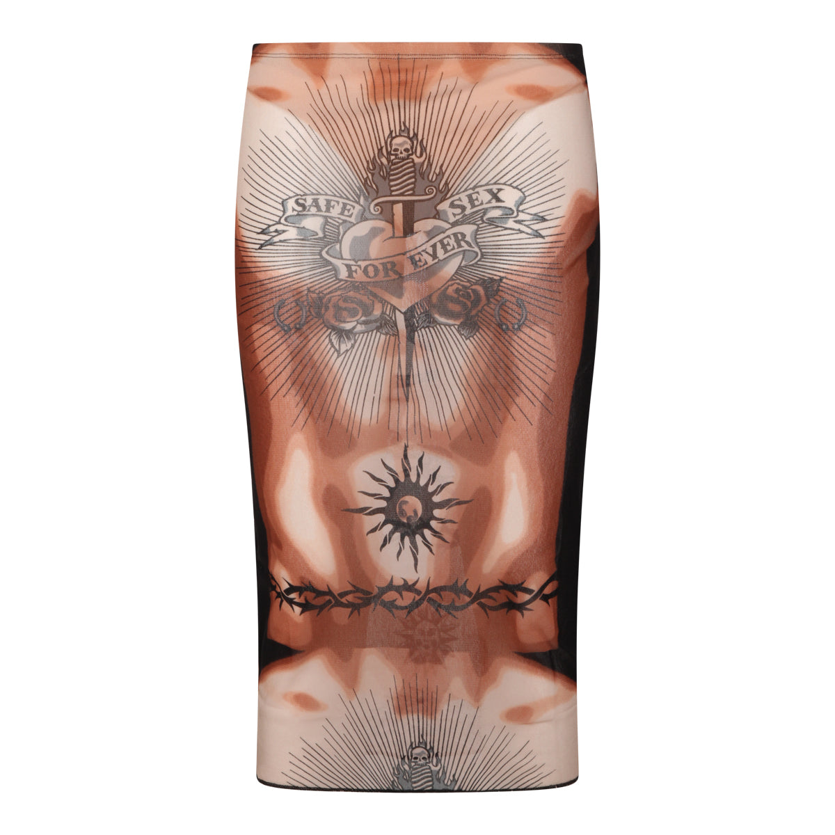 BROWN SKIRT