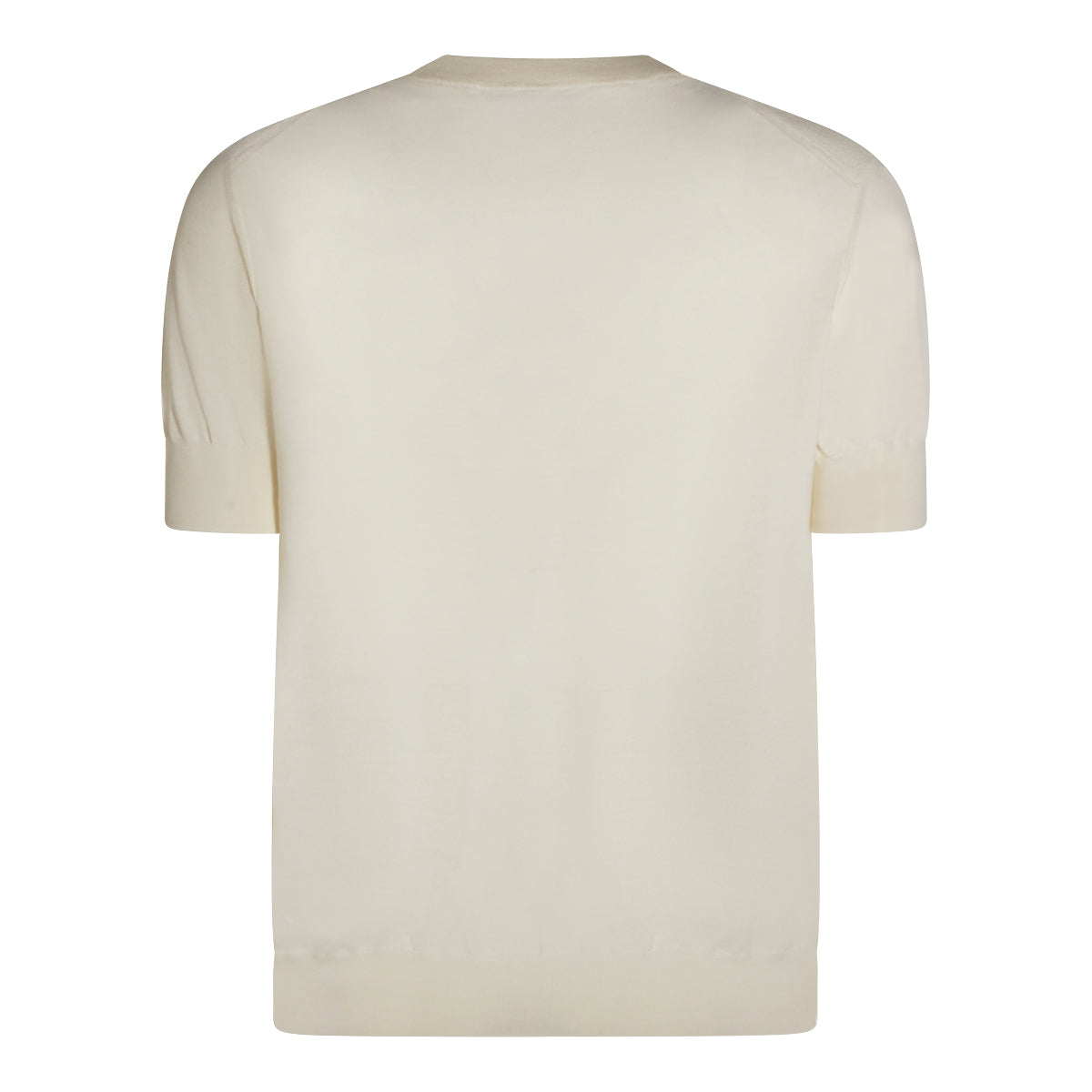 WHITE COTTON T-SHIRT