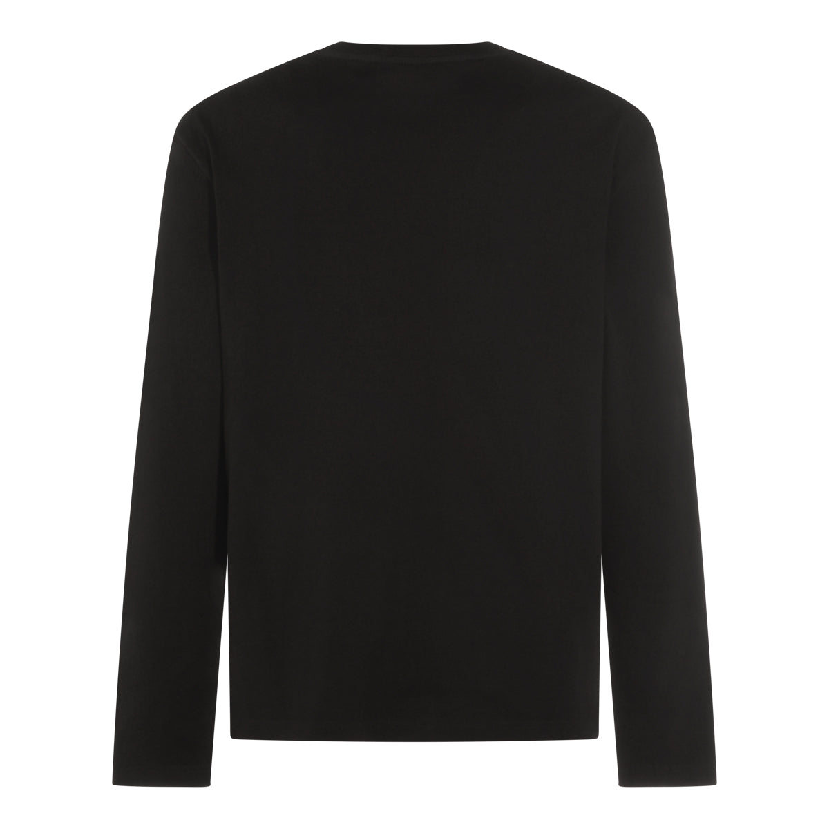 BLACK COTTON T-SHIRT
