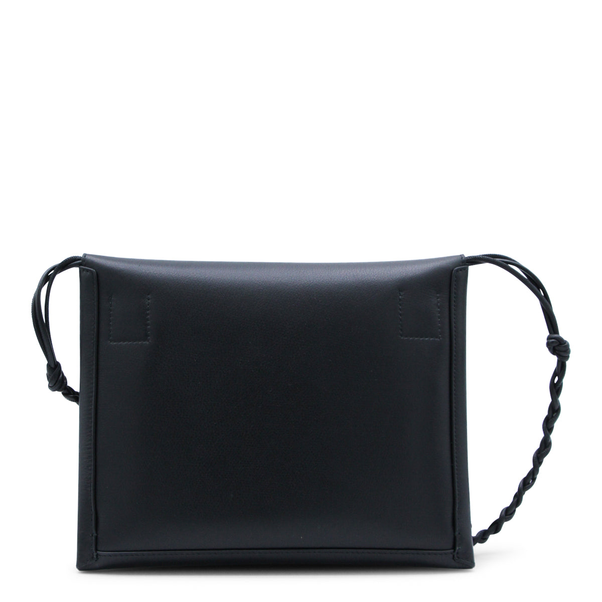 BLACK TANGLE FLAT MD SHOULDER BAG