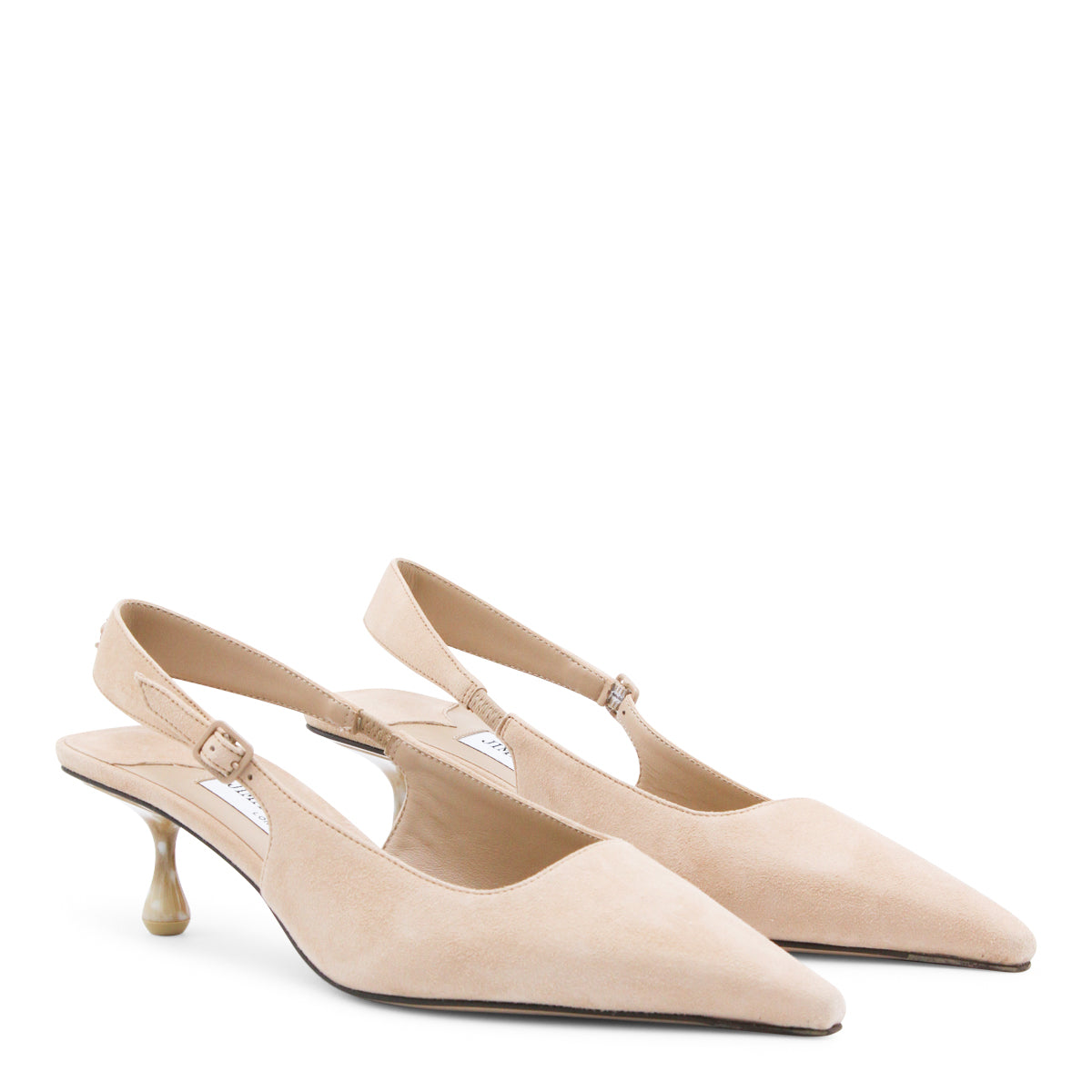 BEIGE LEATHER PUMPS