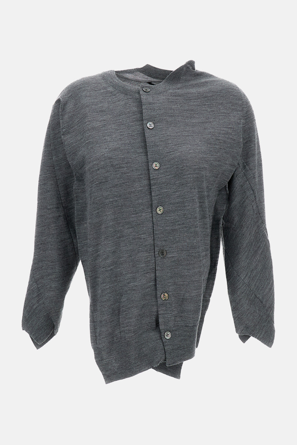 ROUND NECK CARDIGAN