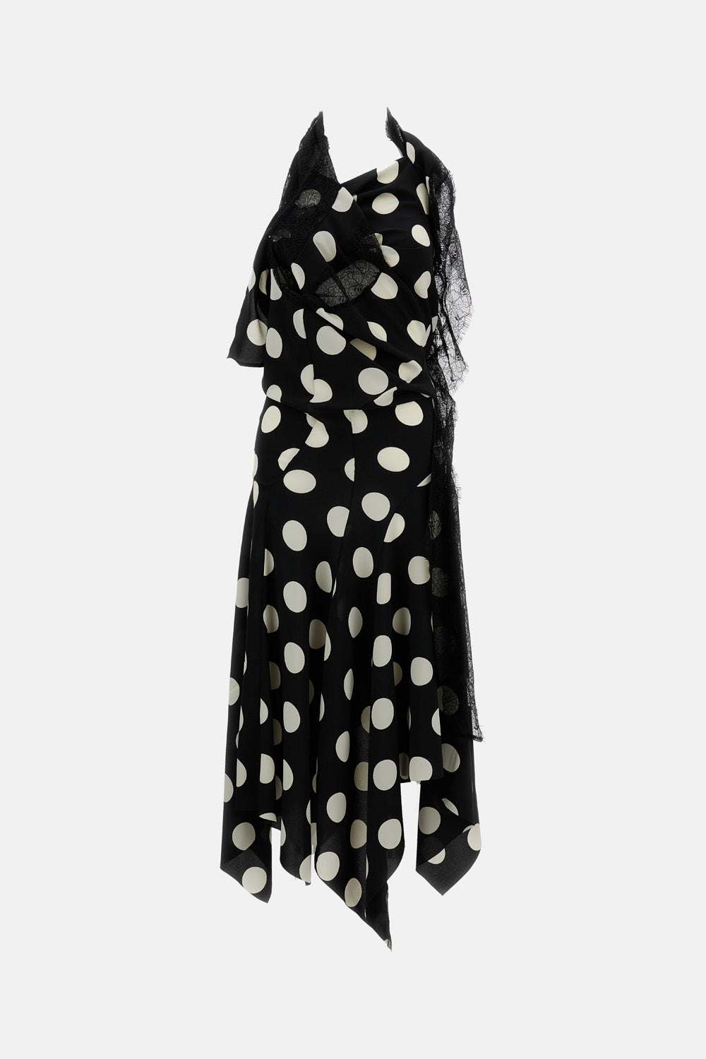 POLKA DOT MIDI DRESS