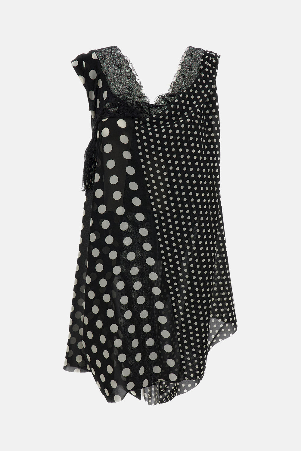 POLKA DOT SLEEVELESS TOP