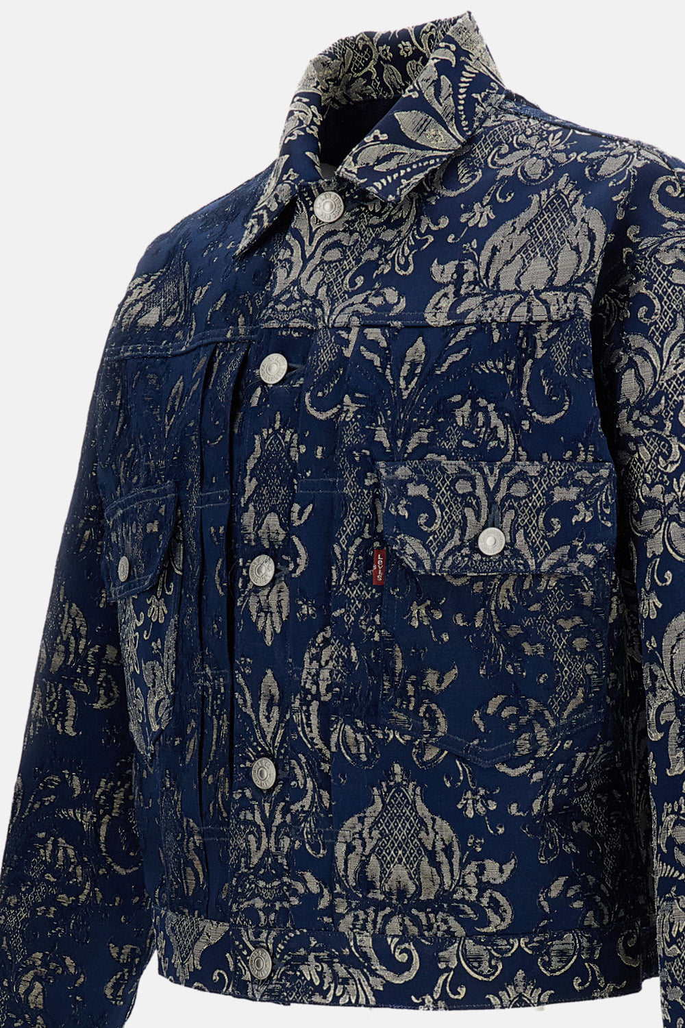 WATANABE MAN X LEVI'S DAMASK TRUCKER JACKET