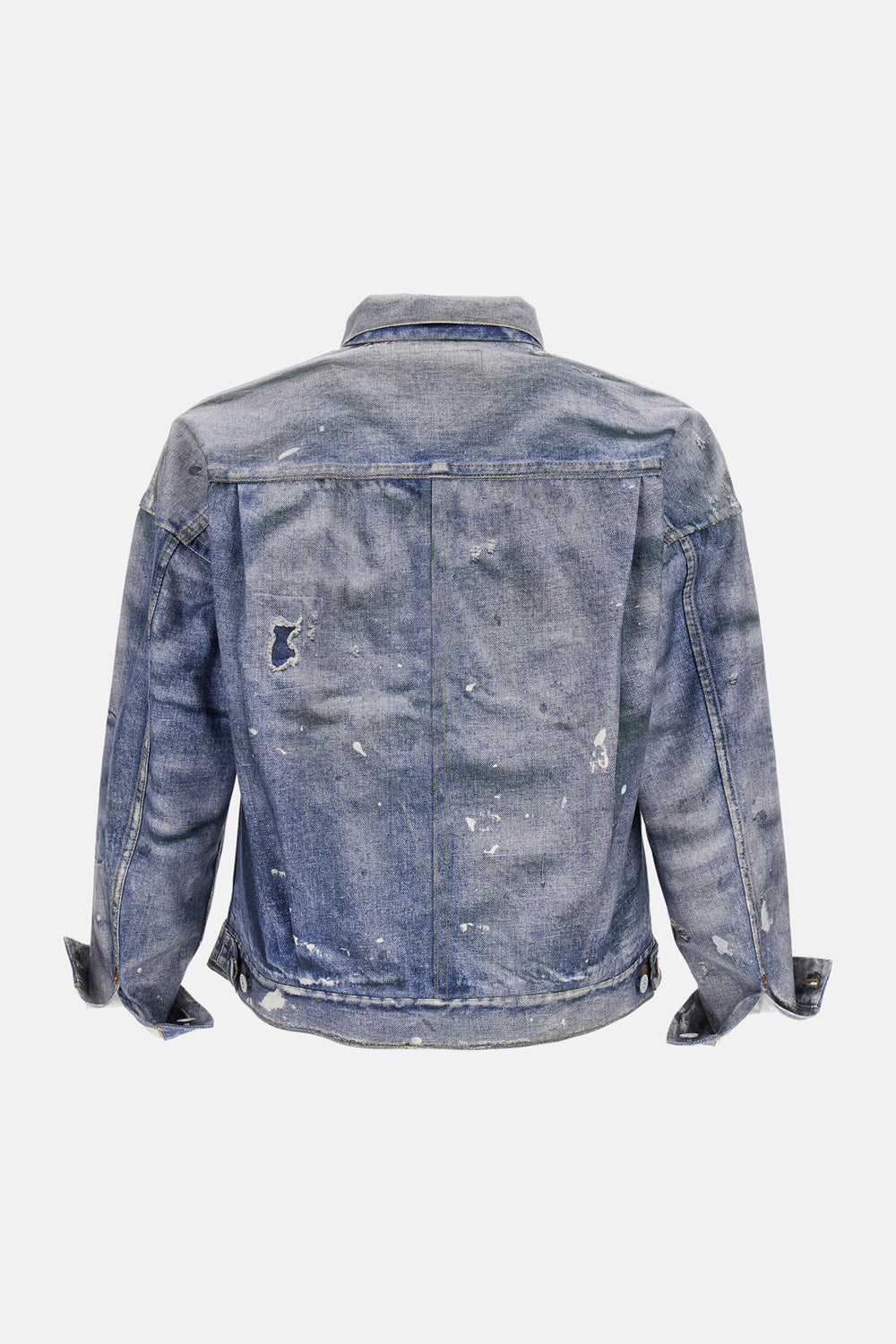 DENIM PRINTED JACKET