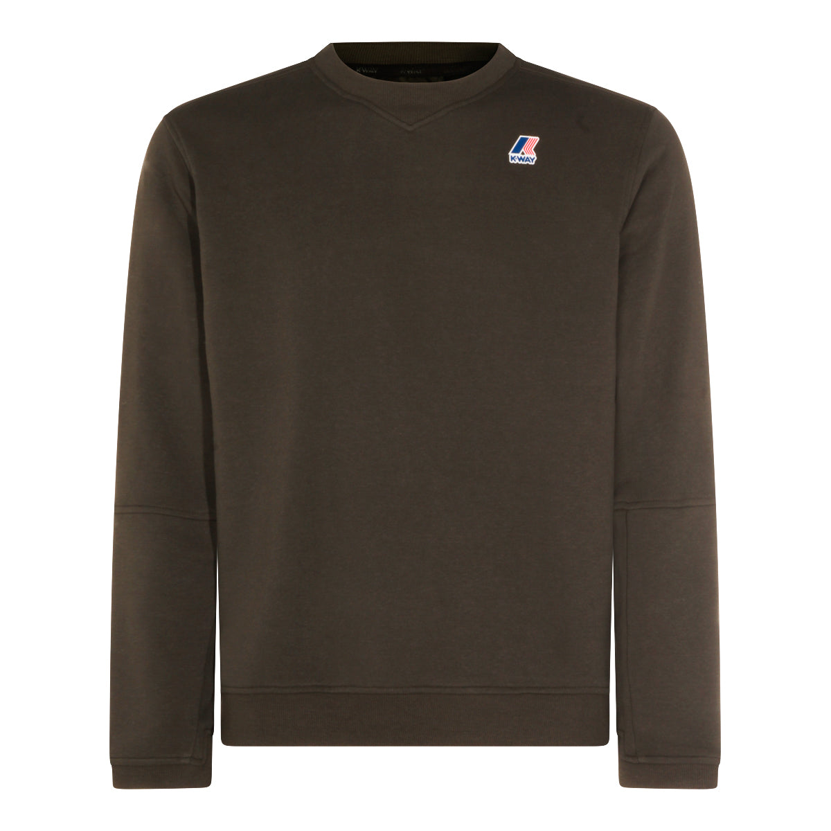 DARK GREEN COTTON SWEATSHIRT
