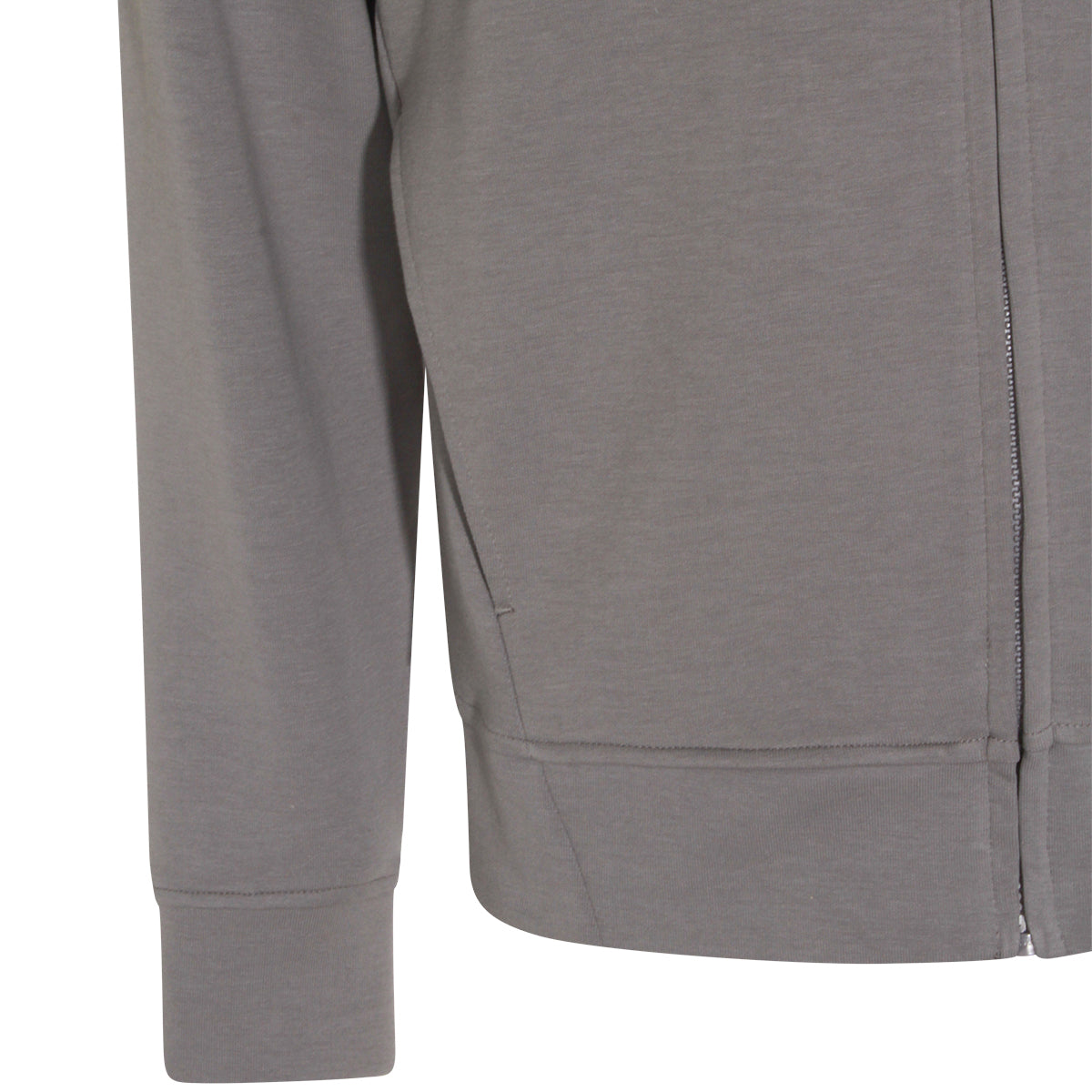 GREY COTTON SWEATSHIRT