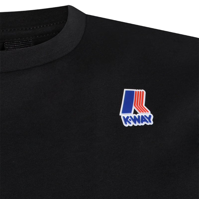 BLACK PURE COTTON T-SHIRT