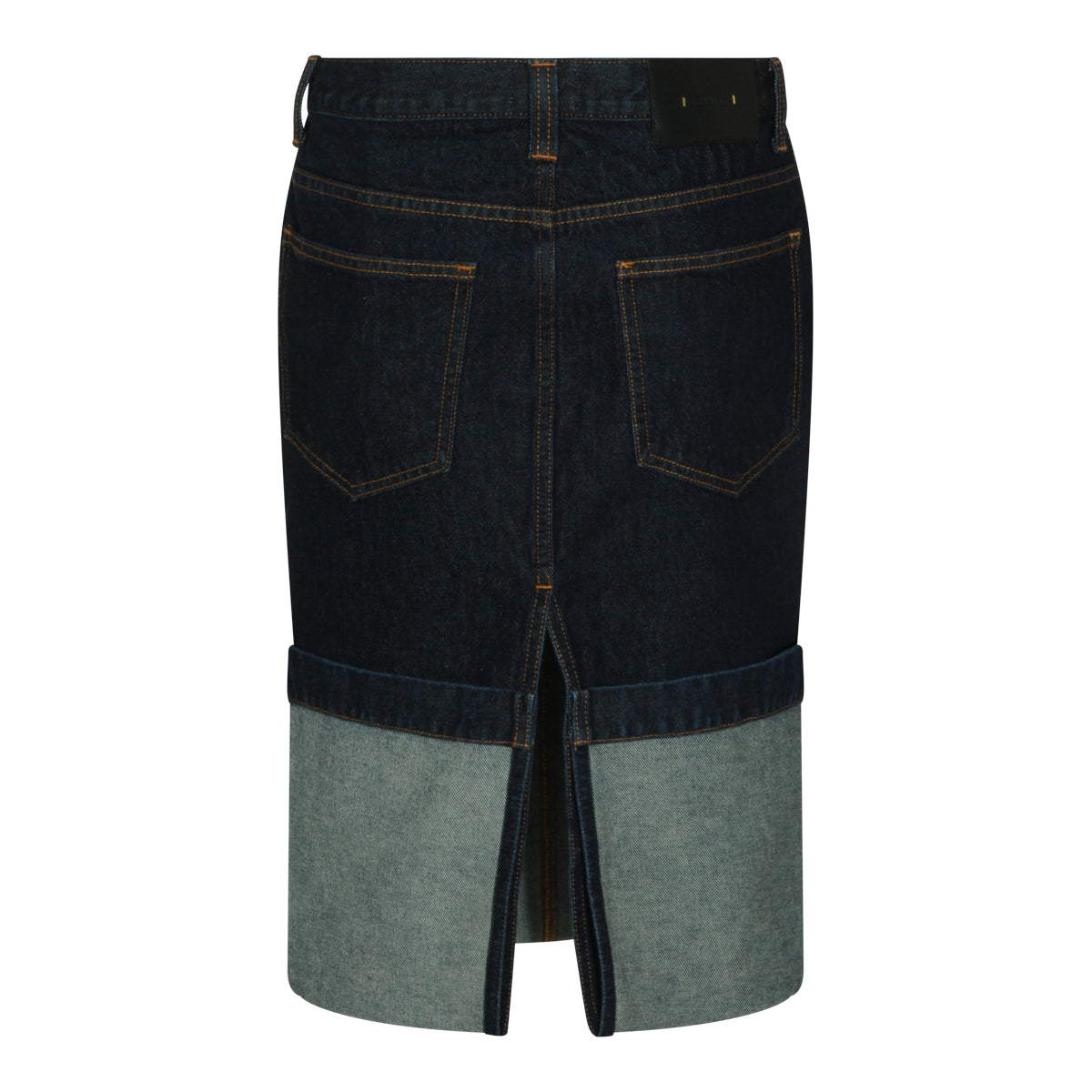 DENIM COTTON SKIRT