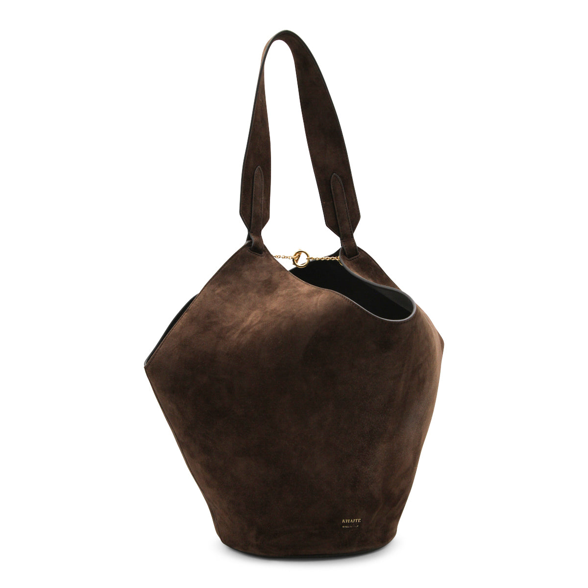 BROWN LEATHER SATCHEL