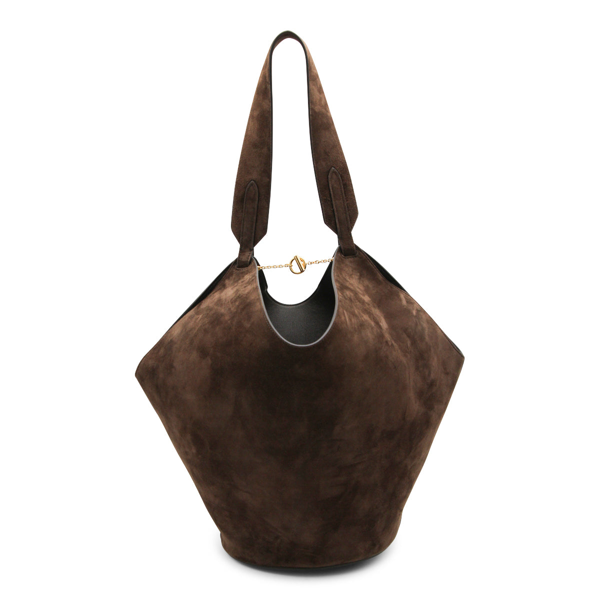BROWN LEATHER SATCHEL