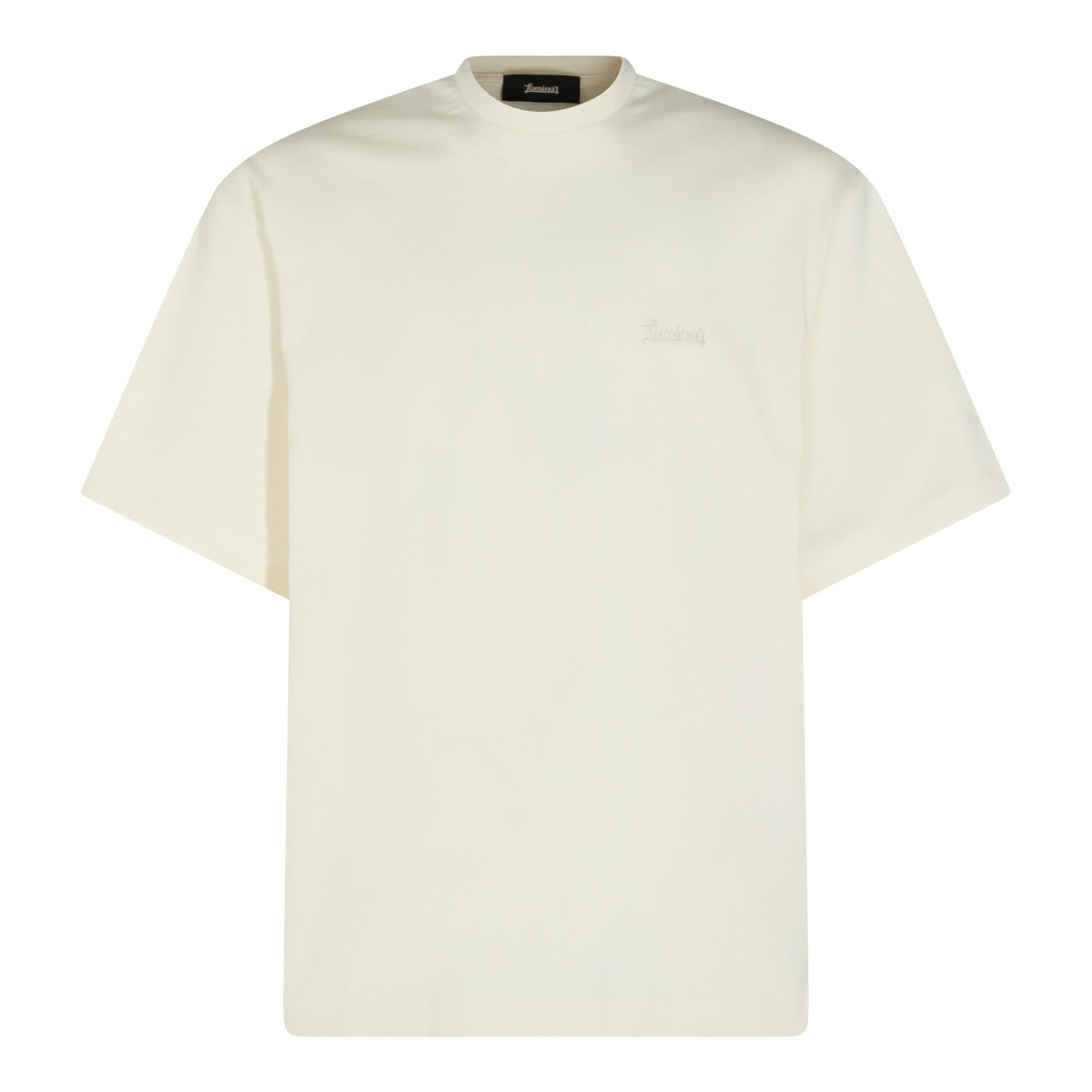 LIGHT CREAM COTTON T-SHIRT
