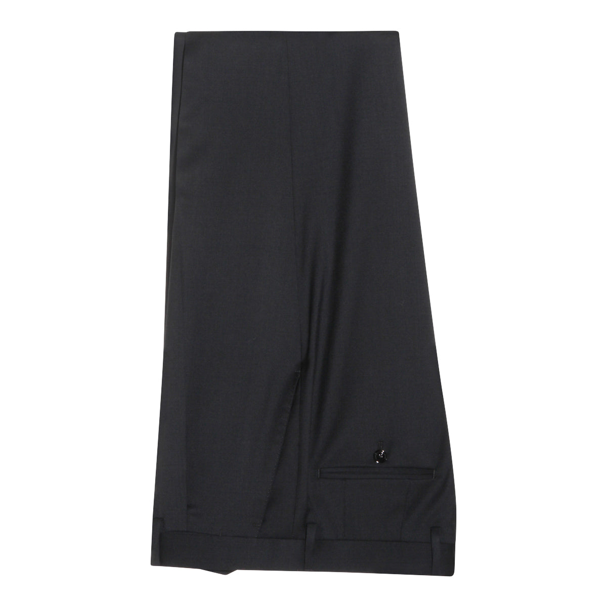 BLACK VIRGIN WOOL SUITS