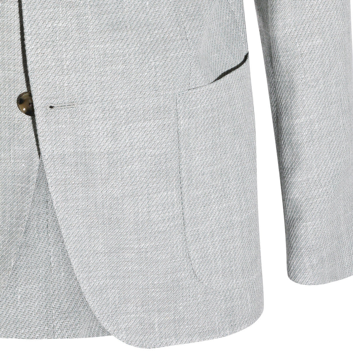 MINT WOOL AND LINEN BLAZER